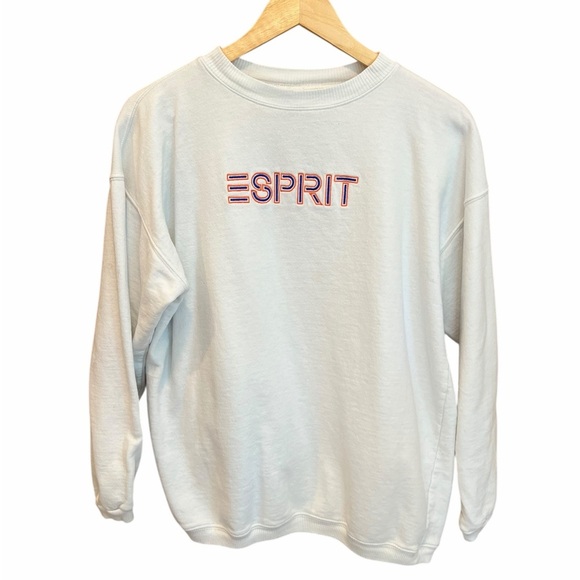 Vintage 80s Esprit Sweatshirt | Retro Logo Crewneck Pullover | Small - Picture 2 of 12